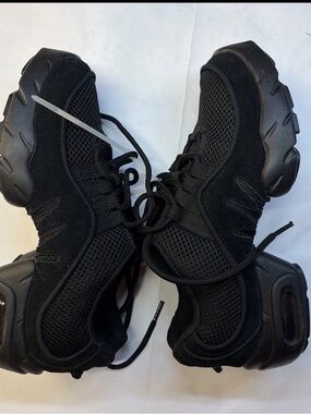 Bloch Black Split-Sole Dance Sneakers